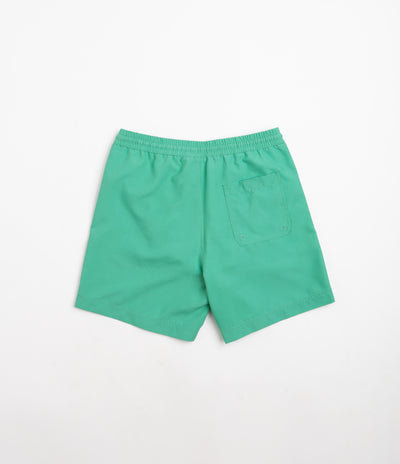 Carhartt Swim Trunks in Aqua Green and Gold