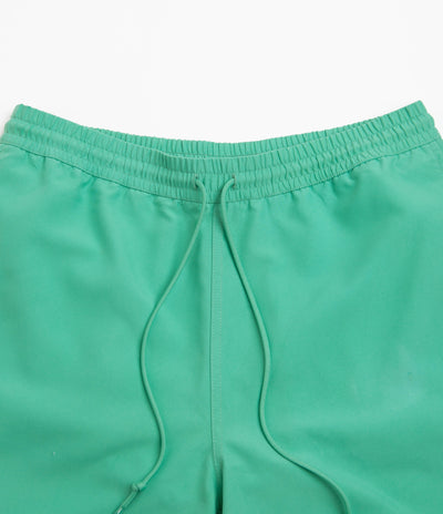 Carhartt Swim Trunks in Aqua Green and Gold