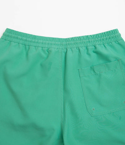 Carhartt Swim Trunks in Aqua Green and Gold