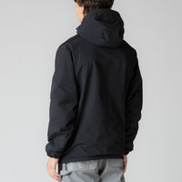 Carhartt Windbreaker Pullover Jacket - Black / White thumbnail
