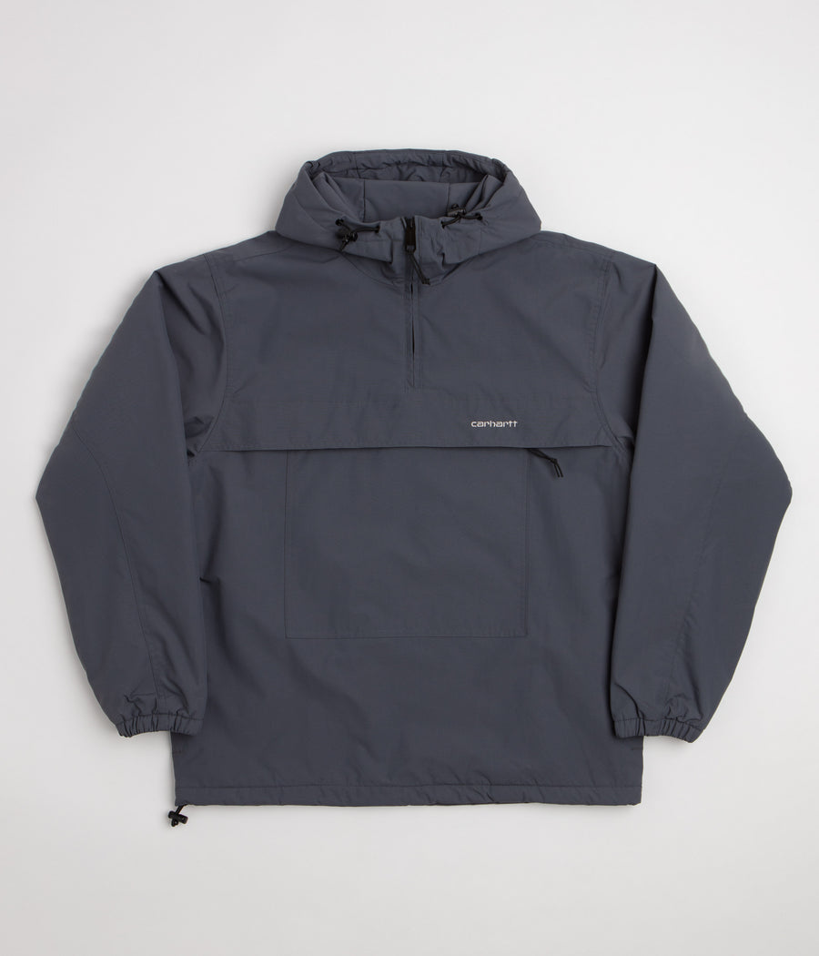 Carhartt Windbreaker Pullover Jacket - Styx / White