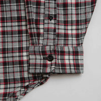 Carhartt Yuma Shirt Twill Flannel Shirt - Grey Heather thumbnail