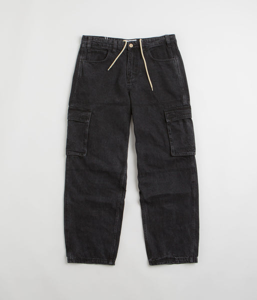 Cash Only Aleka Cargo Jeans - Faded Black | Flatspot