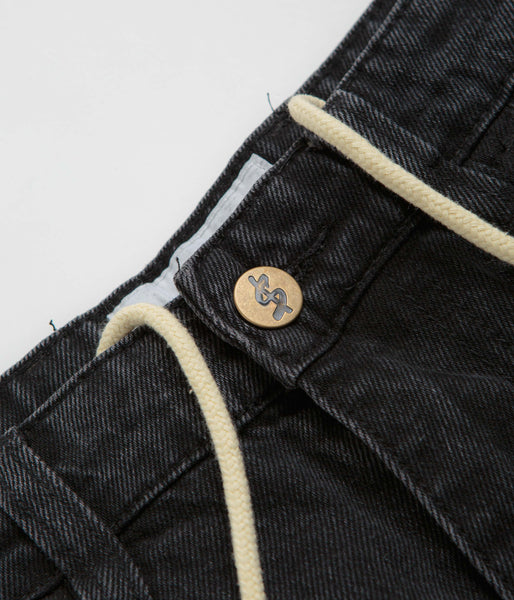 Cash Only Aleka Cargo Jeans - Black | Flatspot