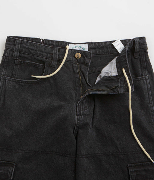 CASH ONLY(キャッシュオンリー)ALEKA CARGO JEANS 黒 Cash Only Aleka Cargo Jeans Black | NOTE shop