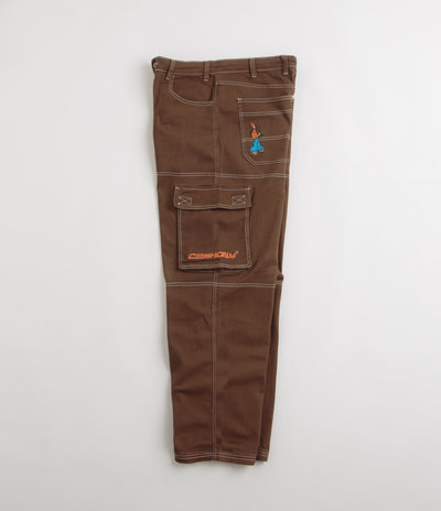 Cash Only Aleka Cargo Jeans - Brown