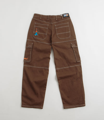 Cash Only Aleka Cargo Jeans - Brown