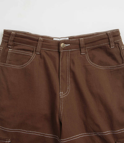 Cash Only Aleka Cargo Jeans - Brown