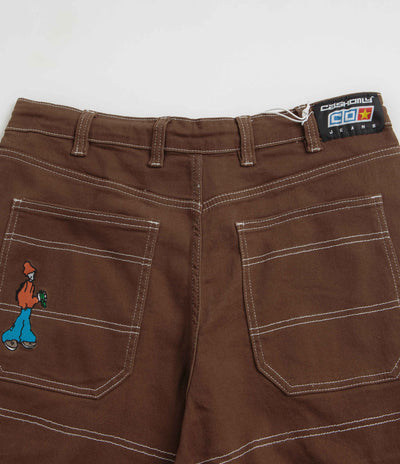 Cash Only Aleka Cargo Jeans - Brown