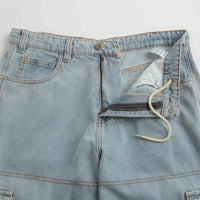 Cash Only Aleka Cargo Jeans - Light Wash thumbnail