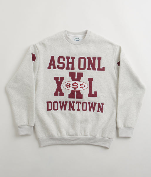 Cash Only Authority Crewneck Sweatshirt - Ash | Flatspot