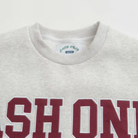 Cash Only Authority Crewneck Sweatshirt - Ash thumbnail