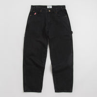 Cash Only Blockout Denim Jeans - Washed Black thumbnail