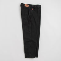 Cash Only Blockout Denim Jeans - Washed Black thumbnail