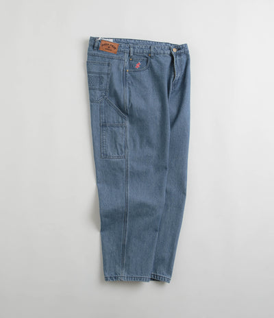 Cash Only Bone Jeans - Streaky Indigo