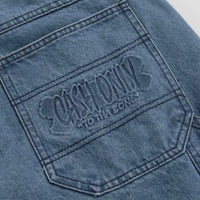 Cash Only Bone Jeans - Streaky Indigo thumbnail