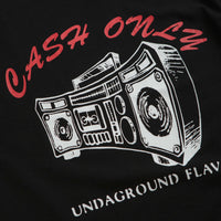 Cash Only Boombox T-Shirt - Black thumbnail