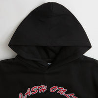 Cash Only Felt Applique Logo Hoodie - Black thumbnail