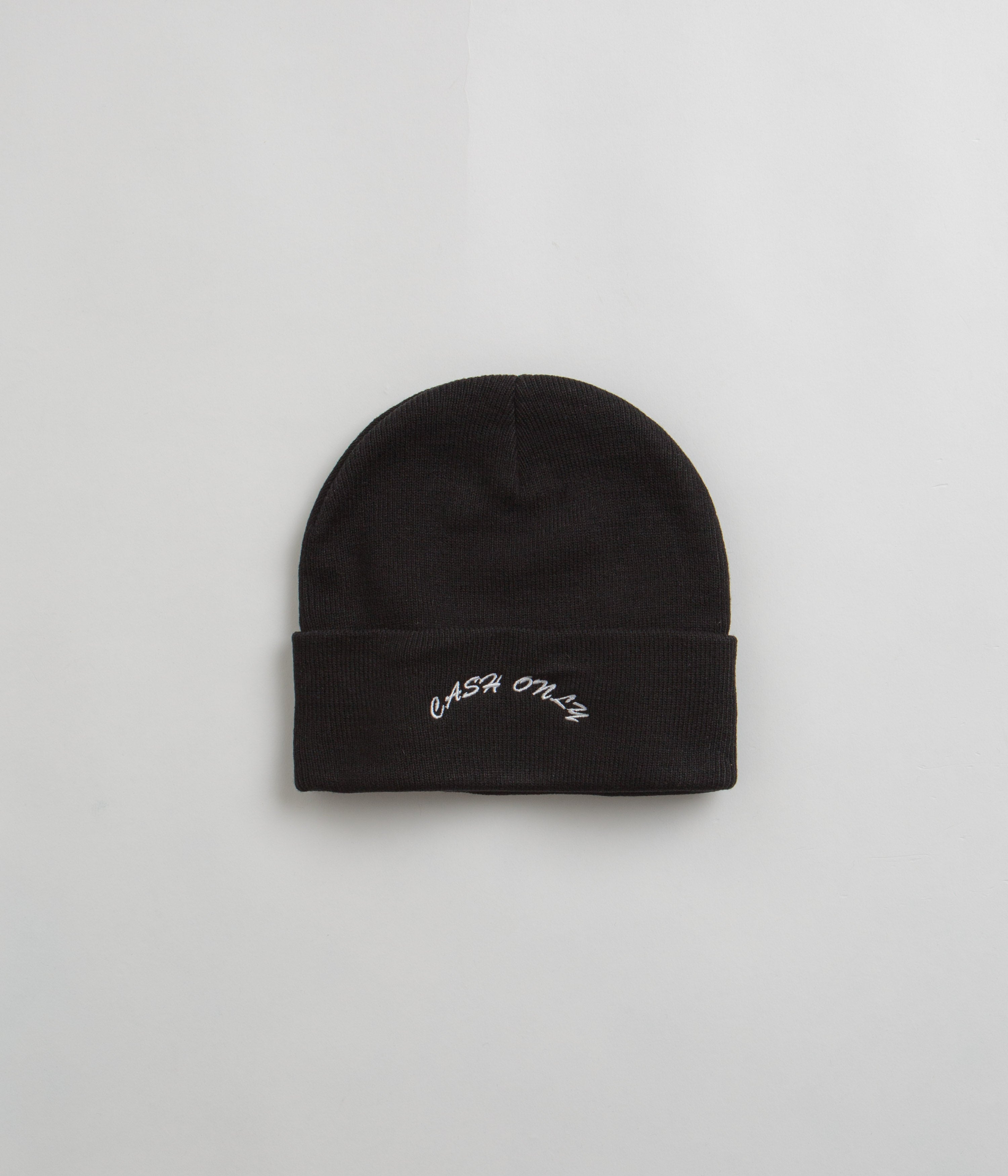 Cash Only Logo Beanie - Black