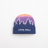 Cash Only Skyline Beanie - Navy thumbnail