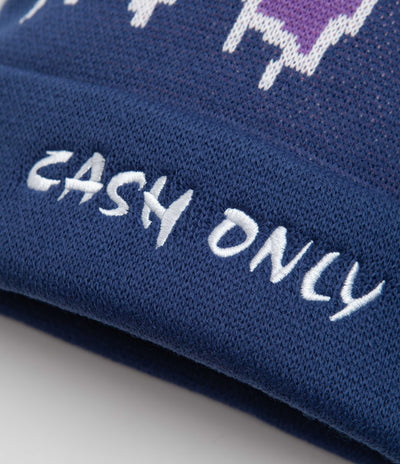 Cash Only Skyline Beanie - Navy