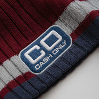 Cash Only Strike Beanie - Burgundy thumbnail