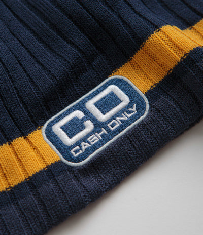 Cash Only Strike Beanie - Navy