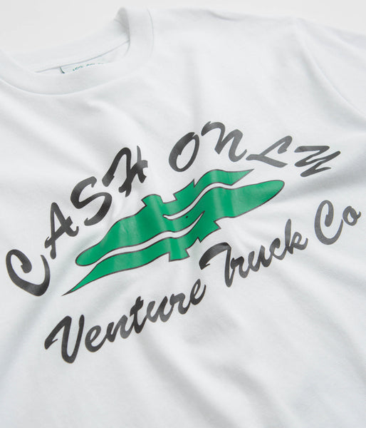 【CASH ONLY】 Logo Tee 2 - White Cash only - LOGO TEE (White) – MILK STORE