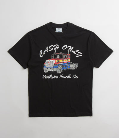 Cash Only x Venture Truck T-Shirt in Black