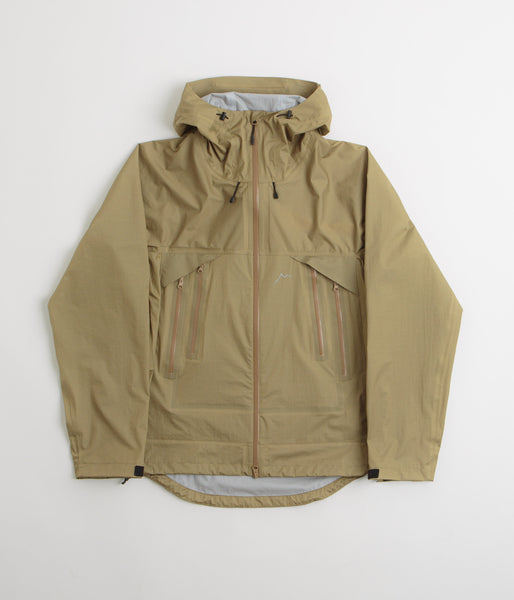 Cayl Light 3L Double Zip Jacket - Sand Brown | flatspot