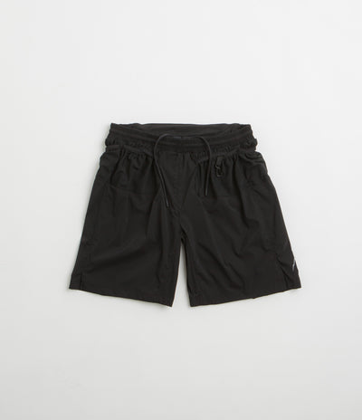 Cayl Nylon Trail Shorts in Black