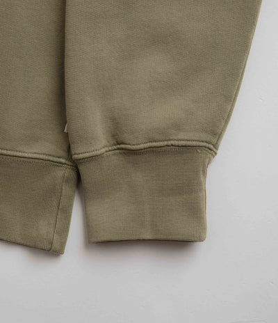 Civilist Allover Smiler Hoodie in Olive