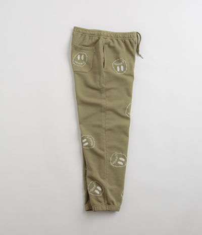 Civilist Allover Smiler Joggers - Olive