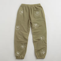 Civilist Allover Smiler Joggers - Olive thumbnail