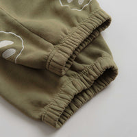 Civilist Allover Smiler Joggers - Olive thumbnail