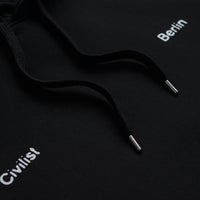 Civilist Skull Hoodie in Black thumbnail