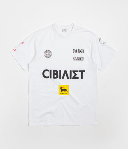 【CIVILIST】 The End Tee / White civilist-sponsor-t-shirt-white