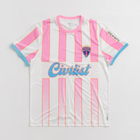 Civilist Striped Jersey - Pink / Blue thumbnail