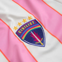 Civilist Striped Jersey - Pink / Blue thumbnail
