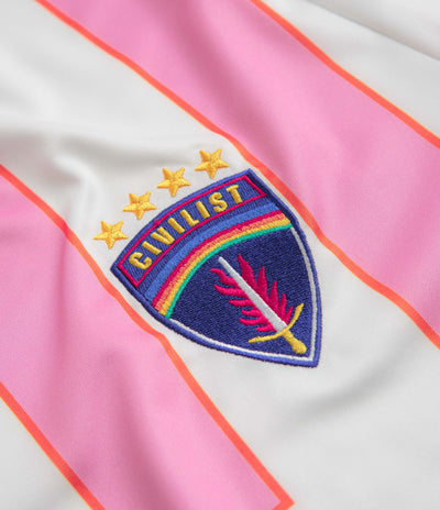 Civilist Striped Jersey - Pink / Blue