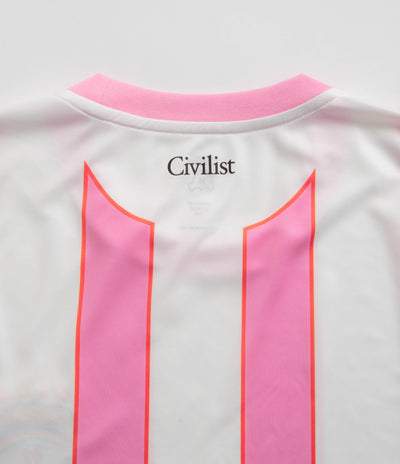 Civilist Striped Jersey - Pink / Blue
