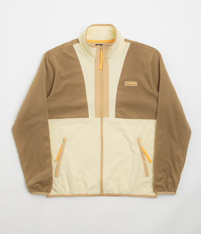 Columbia Backbowl II Lightweight Full Zip Fleece - Delta / Lemon