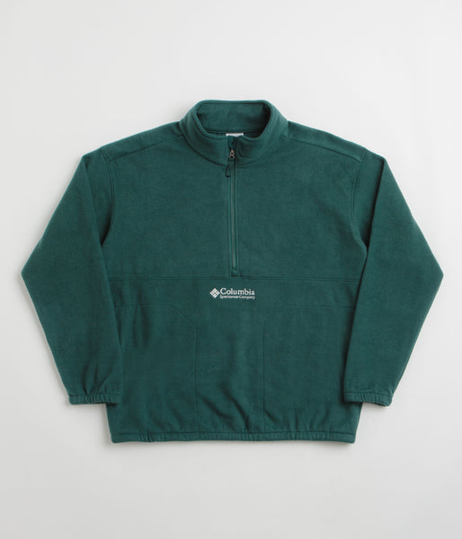USS2 Oblique W-Zip JKT グリーン Columbia Bent Bough 1/2 Zip Fleece - Midnight Teal | flatspot