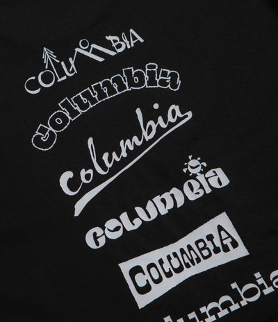Columbia Burnt Lake Graphic T-Shirt - Black / Branded Jumble