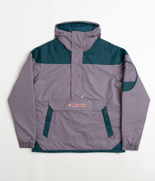 Columbia Challenger Pullover Jacket Granite Purple Night Wave