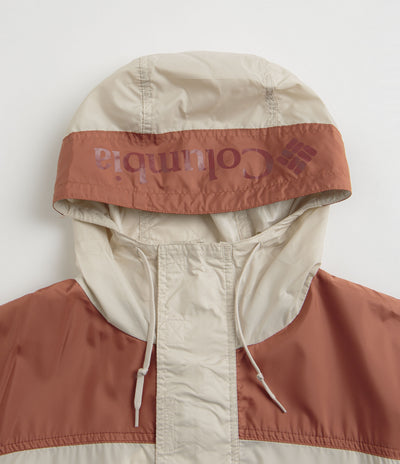 Columbia Challenger Windbreaker Jacket - Dark Stone / Auburn