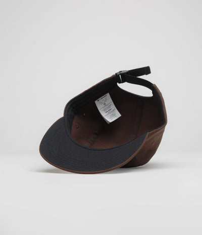 Columbia Creek Side 5 Panel Cap in Tobacco and Houndstooth Patch