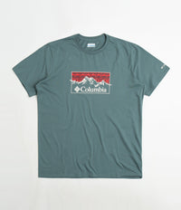 Columbia CSC Seasonal Logo T-Shirt in Metal and Checkered Range Graphic