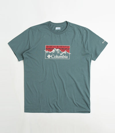 Columbia CSC Seasonal Logo T-Shirt in Metal and Checkered Range Graphic