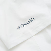 Columbia Explorers Canyon Back T-Shirt in White and Peaks and Waves thumbnail